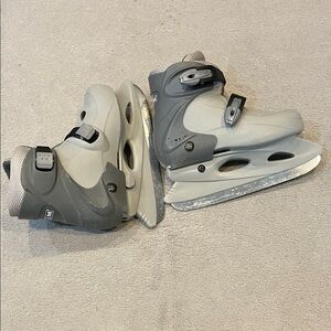 CCM Kids Gray Ice Skates